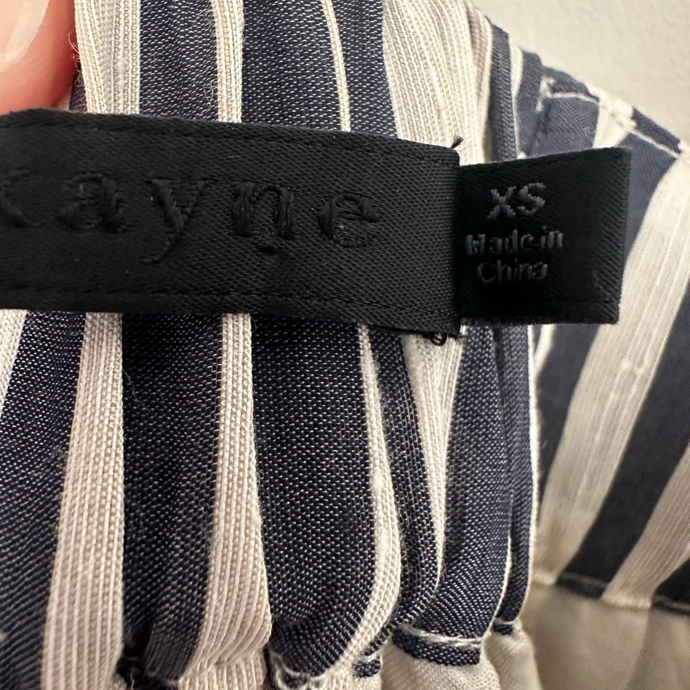 Jenni Kayne Summer Dress -  navy stripe. XS. Sold out on website - Picture 7 of 13